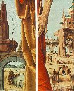 COSSA, Francesco del St Peter and St John the Baptist, details (Griffoni Polyptych) sdf oil